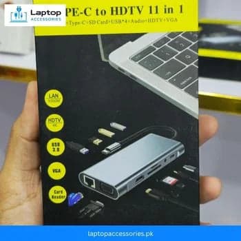C Type To 11 In 1 Rj45+U