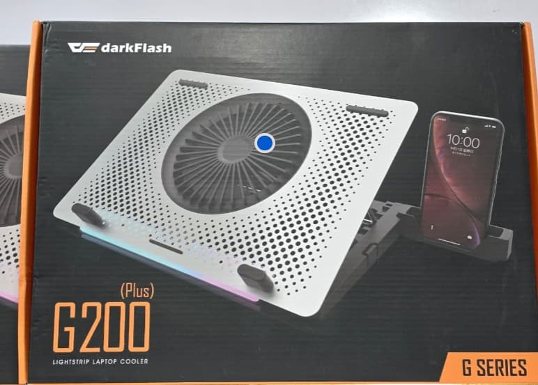 Coolng Fan (Darkflash G200 RGB Laptop Cooler )