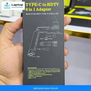 C Type To 8 In 1